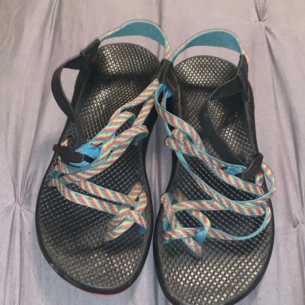 Chacos rainbow colored!